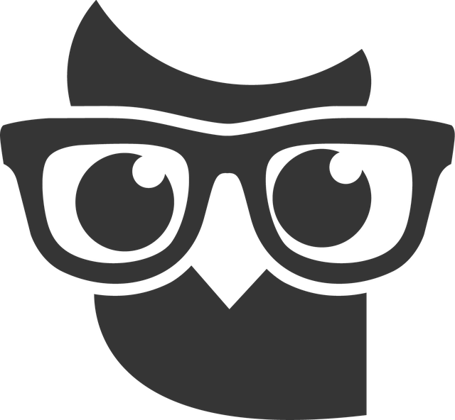 Logo Chouette Group : chouette à lunettes